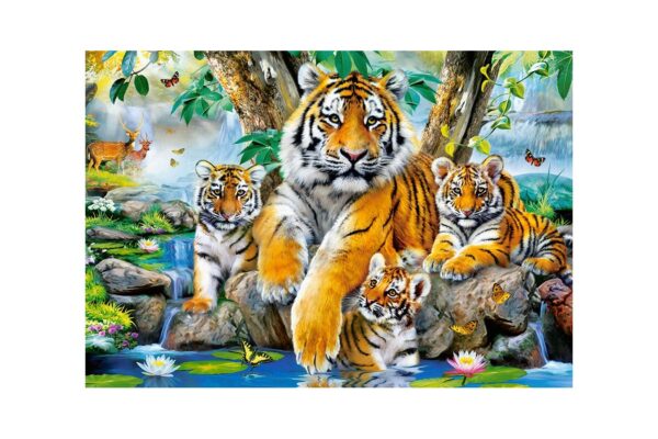 puzzle castorland tigers by the stream 1000 piese 104413