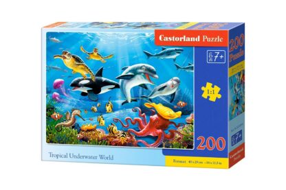 puzzle castorland tropical underwater world 200 piese 222094