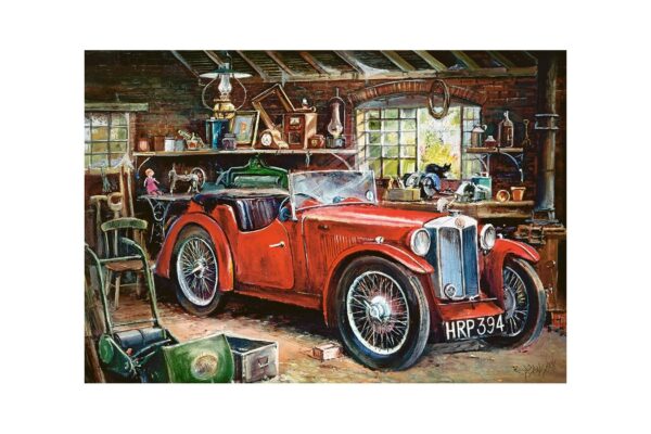 puzzle castorland vintage garage 1000 piese 104574