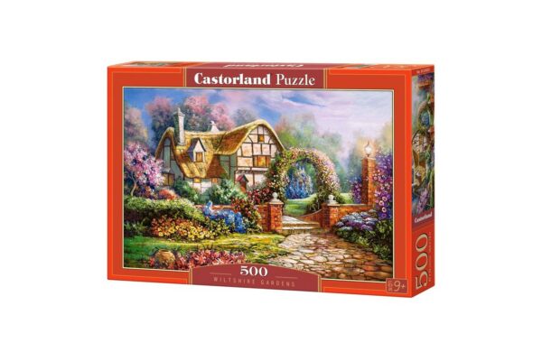 puzzle castorland wiltshire gardens 500 piese 53032 1