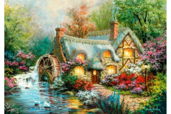 puzzle clementoni country retreat 1500 piese 31812
