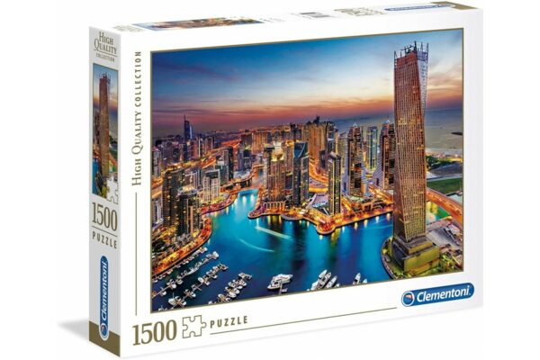 puzzle clementoni dubai marina 1500 piese 31814 1