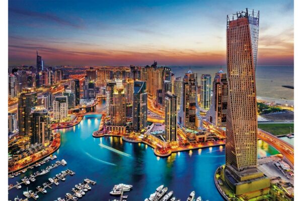 puzzle clementoni dubai marina 1500 piese 31814