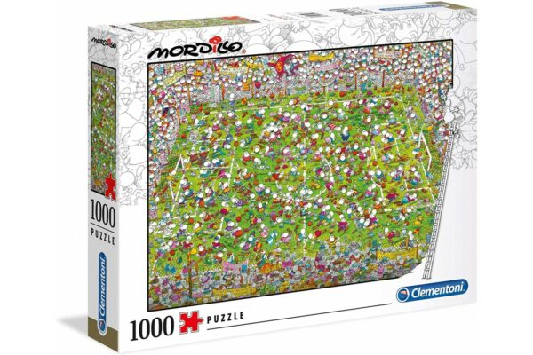 puzzle clementoni guillermo mordillo the match 1000 piese 39537 1