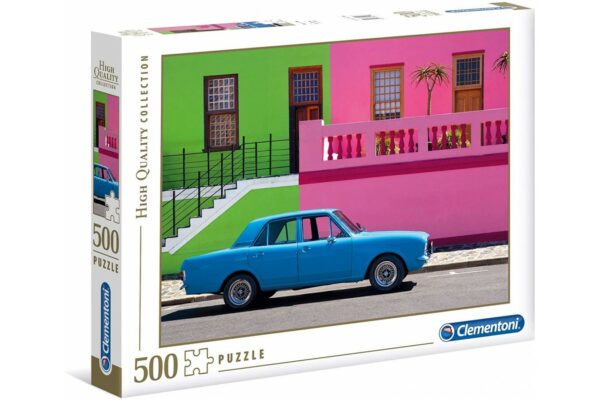 puzzle clementoni the blue car 500 piese 35076 1