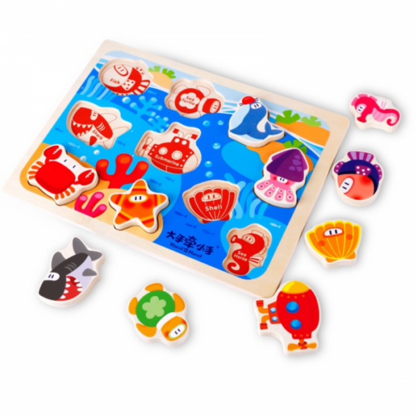 puzzle copii 2ani animale marine ocean 2955 2315
