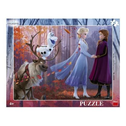 puzzle cu rama frozen ii 40 piese