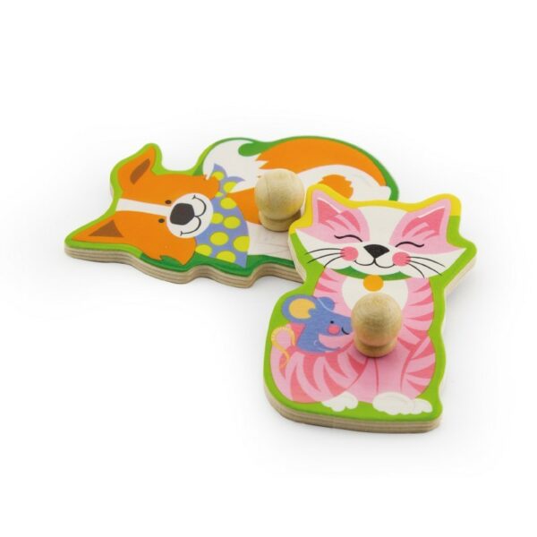Puzzle cu sunete - animale - imagine 2