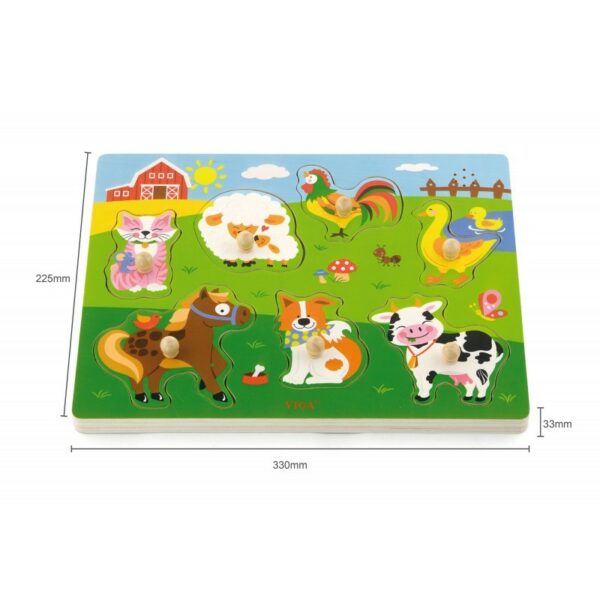 Puzzle cu sunete - animale - imagine 5