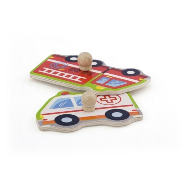 Puzzle cu sunete - mijloace de transport - imagine 2