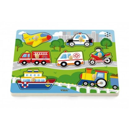 puzzle cu sunete mijloace de transport