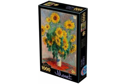 puzzle d toys claude monet sunflowers 1000 piese dtoys 75864 1