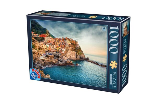 puzzle d toys manarola cinque terre 1000 piese dtoys 75956 1