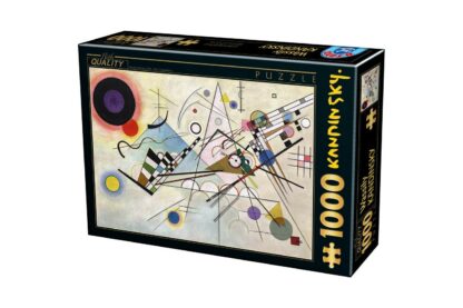 puzzle d toys vassily kandinsky composition 8 1000 piese dtoys 75918 1