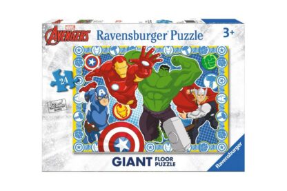 puzzle de podea ravensburger razbunatorii in actiune 24 piese 05523 1