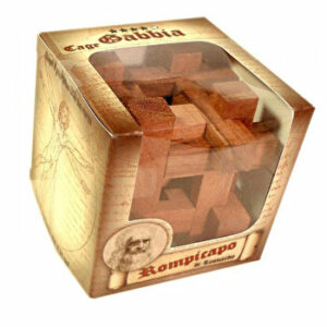 Puzzle din lemn - Cusca - Leonardo da Vinci