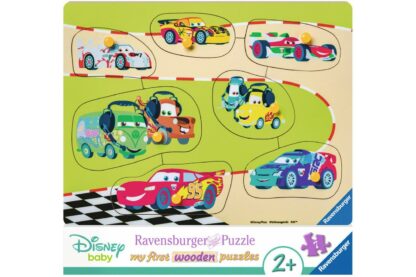 puzzle din lemn ravensburger cars 7 piese 03686 1