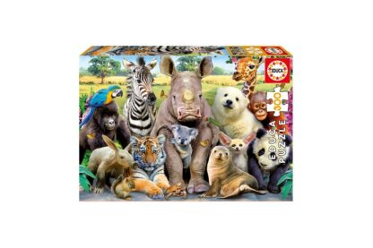 puzzle educa animal selfie 300 piese 15908