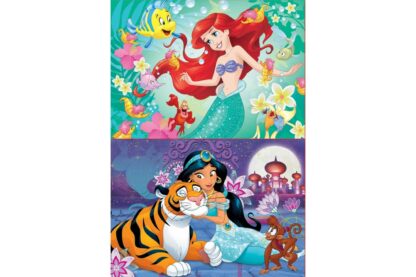 puzzle educa ariel jasmin 2x48 piese 18213