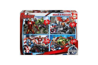 puzzle educa avengers 50 80 100 150 piese 16331 1