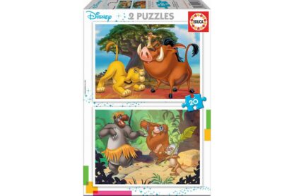 puzzle educa disney 2x20 piese 18103