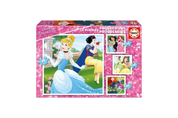 puzzle educa disney princess 12 16 20 25 piese 17166 1