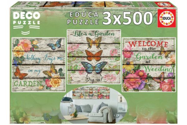 puzzle educa garden in the country 1500 piese 17965 1
