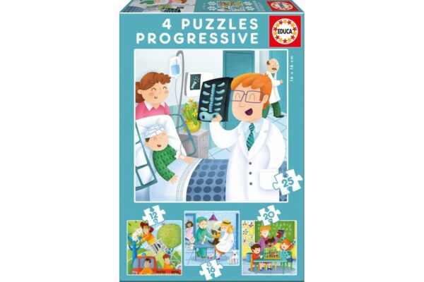 puzzle educa i want to be 12 16 20 25 piese 17146 1