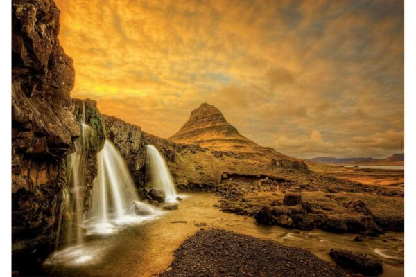 Puzzle Educa - Kirkjufellsfoss Waterfall, Iceland, 1.000 piese (17971)