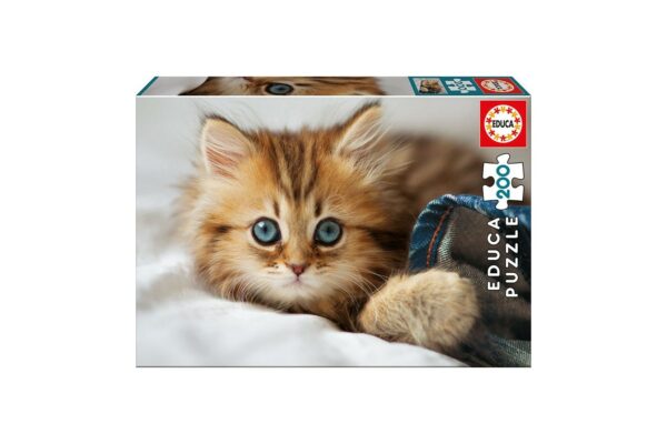 puzzle educa kitten 200 piese 17154 1