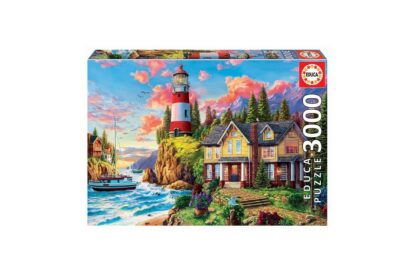 puzzle educa lighthouse landscape 3000 piese 18507 1