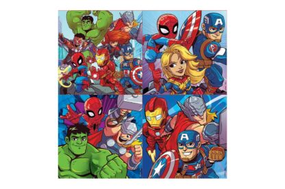 puzzle educa marvel super heroe adventures 12 16 20 25 piese 18647