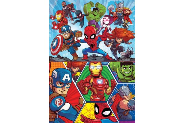 puzzle educa marvel super heroe adventures 2x20 piese 18648