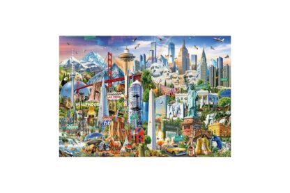 puzzle educa north america landmarks 1500 piese include lipici puzzle 17670