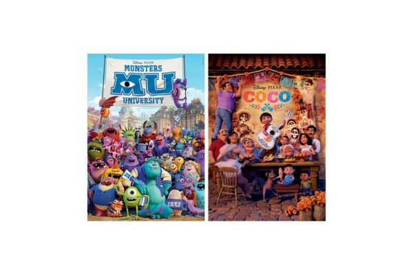 Puzzle Educa - Pixar, 2x100 piese (18635)
