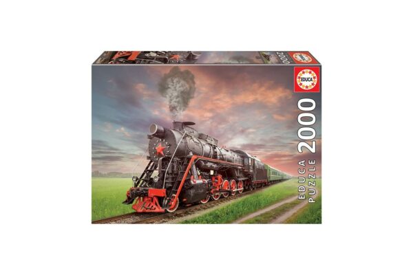 puzzle educa soviet train 2000 piese 18503 1