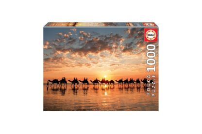 puzzle educa sunset in beach cable 1000 piese 18492 1