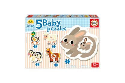 puzzle educa the farm 2 2 3 3 4 piese 17574 1