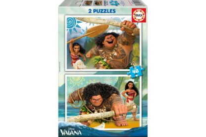 puzzle educa vaiana 2x48 piese 16952 1