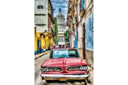 puzzle educa vintage car in old havana 1000 piese include lipici puzzle 16754