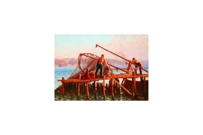 puzzle gold puzzle fausto zonaro fishermen bringing in the catch 1000 piese gold puzzle 60829