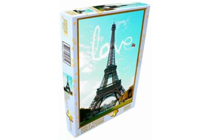 puzzle gold puzzle love at paris 1000 piese gold puzzle 60089 1