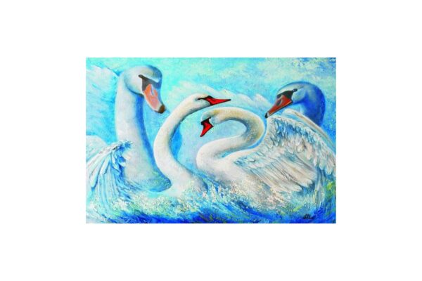 puzzle gold puzzle swans 1000 piese gold puzzle 61222