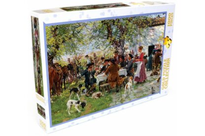 puzzle gold puzzle the hunting breakfast 1000 piese gold puzzle 60430 1