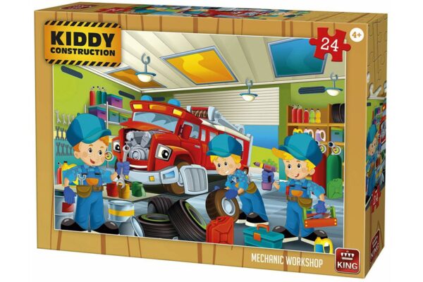 puzzle king kiddy construction 24 piese 05457