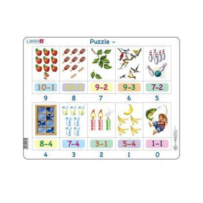 puzzle maxi scaderi cu imagini orientare tip vedere 20 de piese larsen