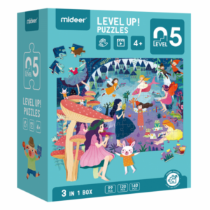 Puzzle nivel 5, Lumea viselor, 3 cutii incluse
