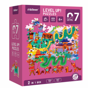 Puzzle nivel 7, Geografia umana, 2 cutii incluse