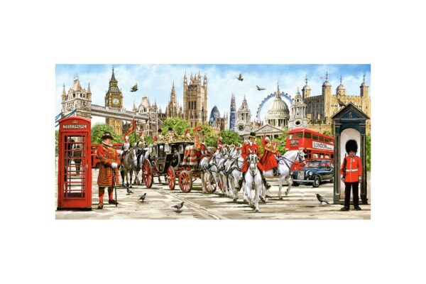 puzzle panoramic castorland pride of london 4000 piese 400300