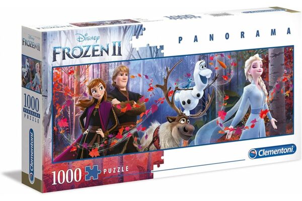 Puzzle panoramic Clementoni - Frozen 2, 1.000 piese (39544) - imagine 2